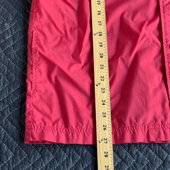 Vintage Nike Windbreaker Jacket Adult Large Red Snap Front Pockets Swoosh 90s - Picture 14 of 14